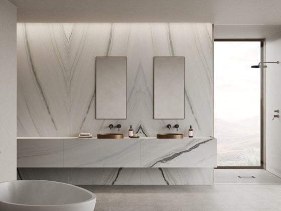 White natural stones | Bianco Covelano Macchia Vecchia | Natural stone tiles | Margraf