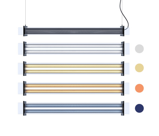 Quadratube P1 | Suspended lights | SAMMODE