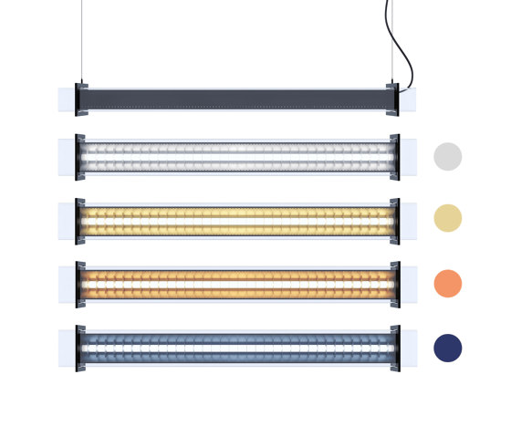 Quadratube P2 | Suspended lights | SAMMODE