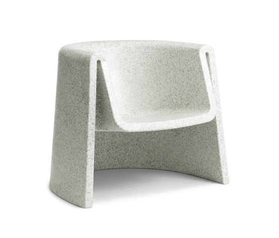 Bit Lounge Chair White/White | Armchairs | Normann Copenhagen