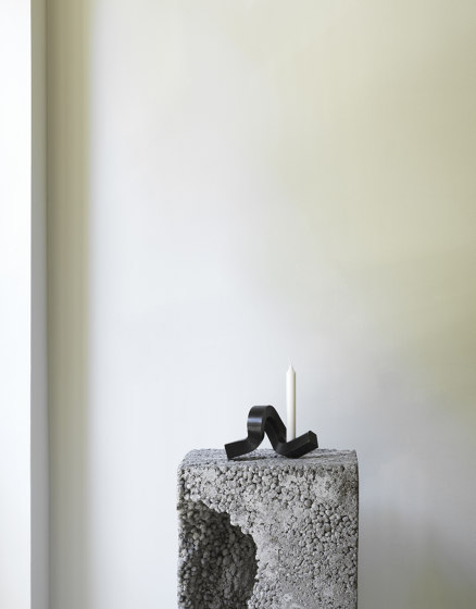 Crooked Candlestick One Bronze | Portacandele | Normann Copenhagen