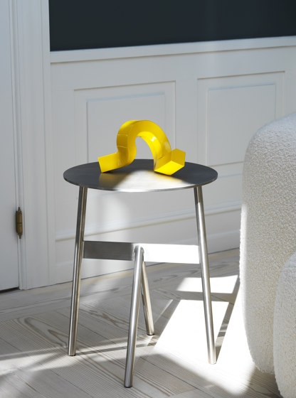 Crooked Candlestick One Yellow | Candlesticks / Candleholder | Normann Copenhagen