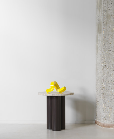 Crooked Candlestick One Yellow | Bougeoirs | Normann Copenhagen