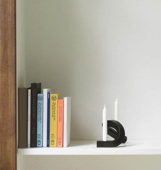 Crooked Candlestick Two Bronze | Candlesticks / Candleholder | Normann Copenhagen