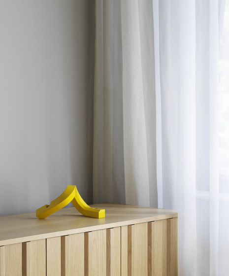 Crooked Candlestick Two Yellow | Portacandele | Normann Copenhagen