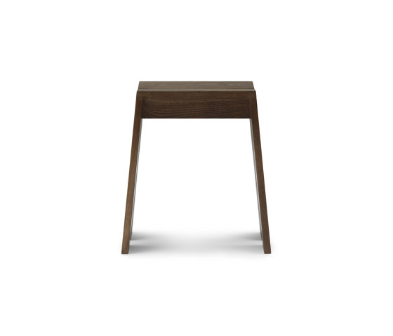 Let Stool Brown Stained Ash | Sgabelli | Normann Copenhagen