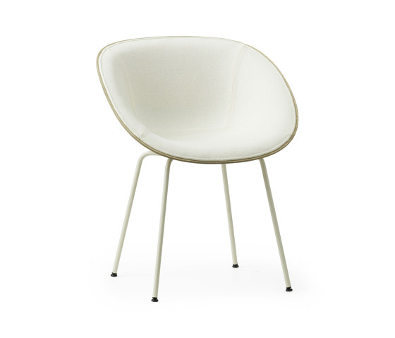 Mat Lehnstuhl polster Creme stahl - Hanffasern | Stühle | Normann Copenhagen