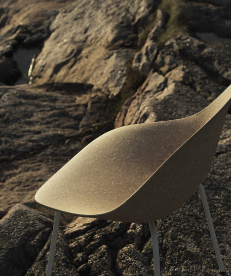 Mat Chair Black Steel - Hemp | Chairs | Normann Copenhagen