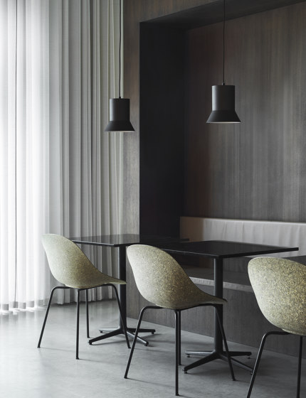 Mat Chair Black Steel - Seaweed | Chairs | Normann Copenhagen