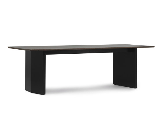 Panel Table 250x90cm Black/Dark Brown | Tavoli pranzo | Normann Copenhagen