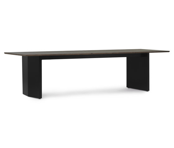 Panel Table 300x90cm Black/Dark Brown | Tavoli pranzo | Normann Copenhagen