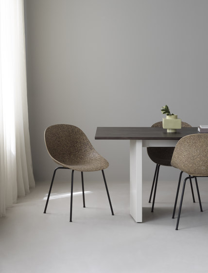 Panel Table 300x90cm Cream/Dark Brown | Tables de repas | Normann Copenhagen