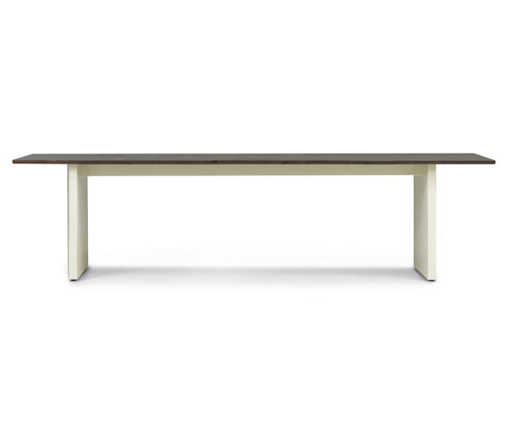 Panel Table 300x90cm Cream/Dark Brown | Tables de repas | Normann Copenhagen