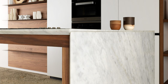 Origami breakfast bar | Kitchen organization | Valcucine