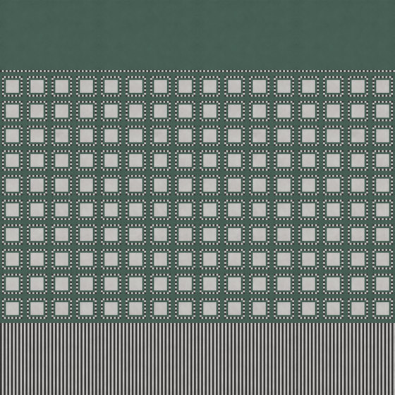 Quadrato Verde | 508_002 | Wandbeläge / Tapeten | Taplab Wall Covering