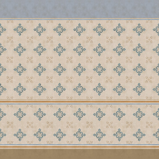 Fiore Azzurro | 506_001 | Revestimientos de paredes / papeles pintados | Taplab Wall Covering