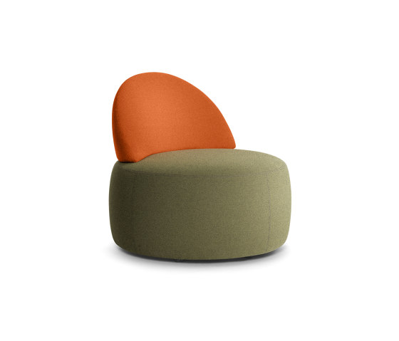 INCYCLE, Pouf with backrest | Armchairs | Girsberger