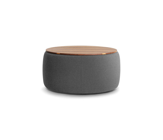 INCYCLE, Pouf avec plateau | Tables basses | Girsberger