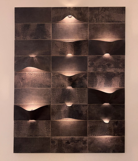 Lum Leather | Wall lights | Quasar