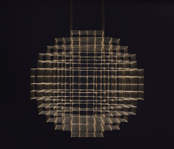 Pixel Sphere | Suspended lights | Quasar