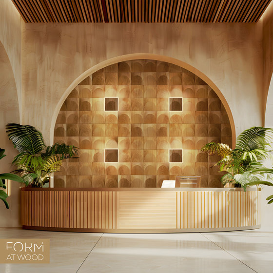 Lighting Panels | Dalles de bois | Form at Wood