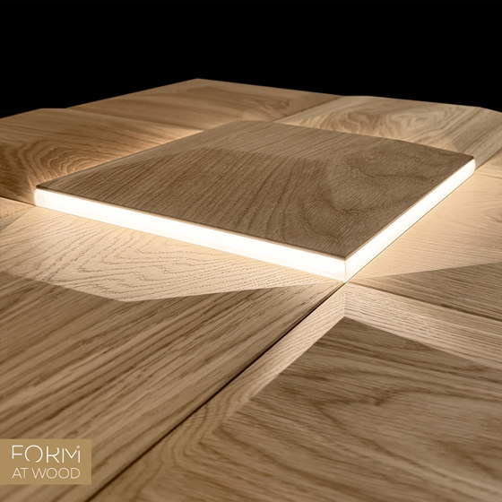 Lighting Panels | Wood tiles | Form at Wood