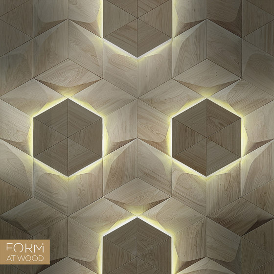 Lighting Panels | Wood tiles | Form at Wood