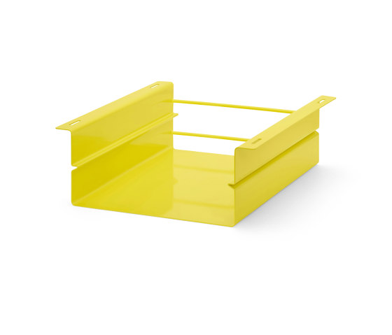 Atlas | Container, 1 compartment | sulfur yellow RAL 1016 | Portaobjetos | Magazin®