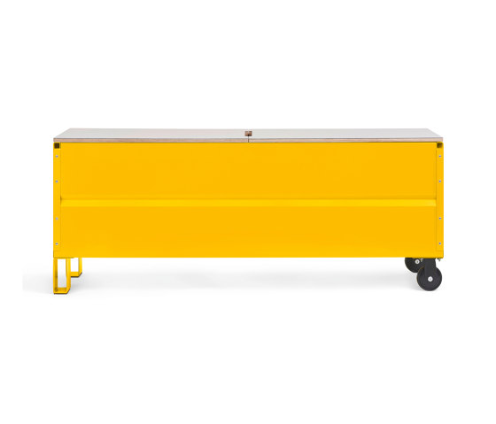 CMB-5143 | Chest Bench, traffic yellow RAL 1023 | Bancos | Magazin®