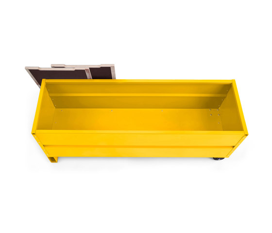 CMB-5143 | Chest Bench, traffic yellow RAL 1023 | Panche | Magazin®