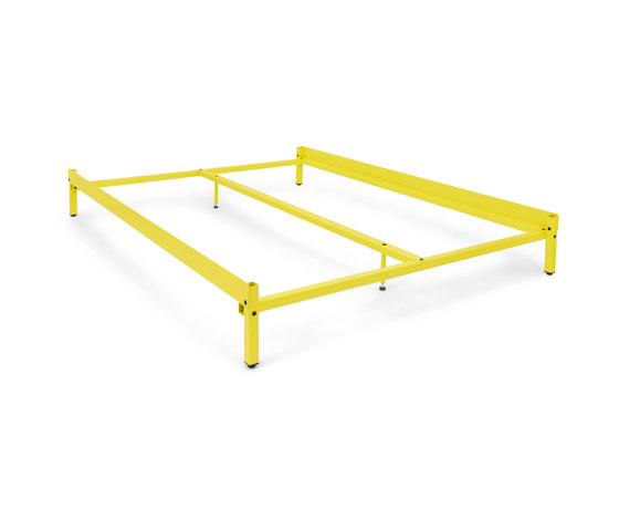 Erik | bed, 160 x 200 cm, RAL 1016 sulphur yellow | Basi letto | Magazin®