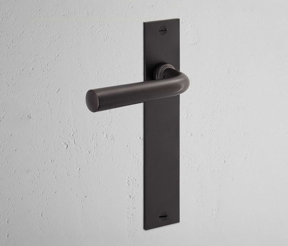 Apsley Long Plate Sprung Door Handle | Lever handles | Corston Architectural Detail