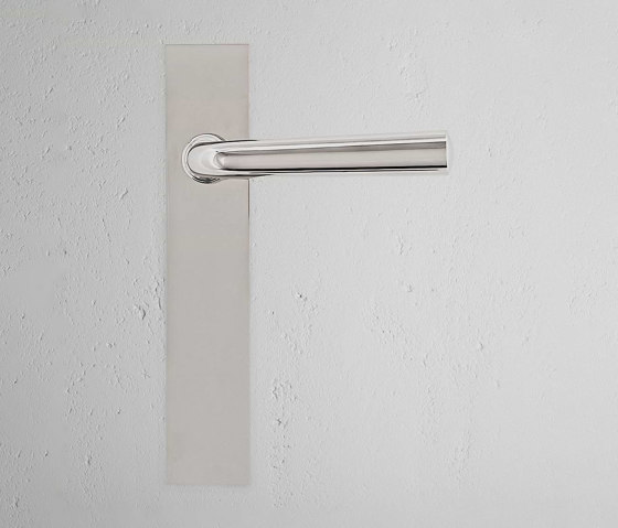 Apsley Long Plate Sprung Door Handle | Lever handles | Corston Architectural Detail