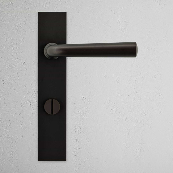 Apsley Long Plate Sprung Door Handle & Thumbturn | Lever handles | Corston Architectural Detail