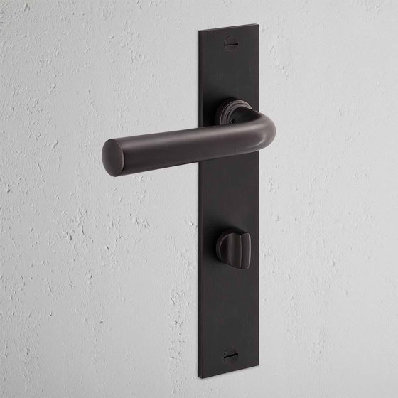 Apsley Long Plate Sprung Door Handle & Thumbturn | Lever handles | Corston Architectural Detail