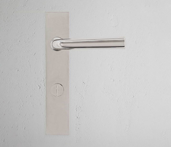 Apsley Long Plate Sprung Door Handle & Thumbturn | Lever handles | Corston Architectural Detail