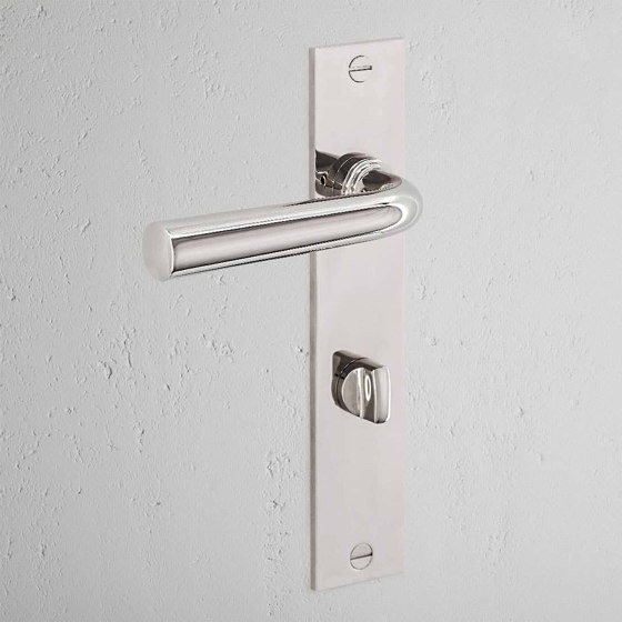 Apsley Long Plate Sprung Door Handle & Thumbturn | Lever handles | Corston Architectural Detail