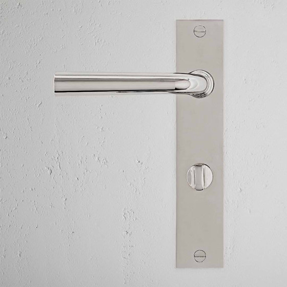 Apsley Long Plate Sprung Door Handle & Thumbturn | Lever handles | Corston Architectural Detail