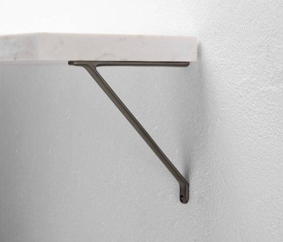 Brixton Shelf Bracket 150mm | Furniture glass shelf brackets | Corston Architectural Detail