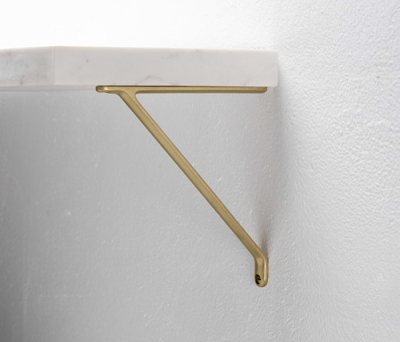 Brixton Shelf Bracket 150mm | Furniture glass shelf brackets | Corston Architectural Detail