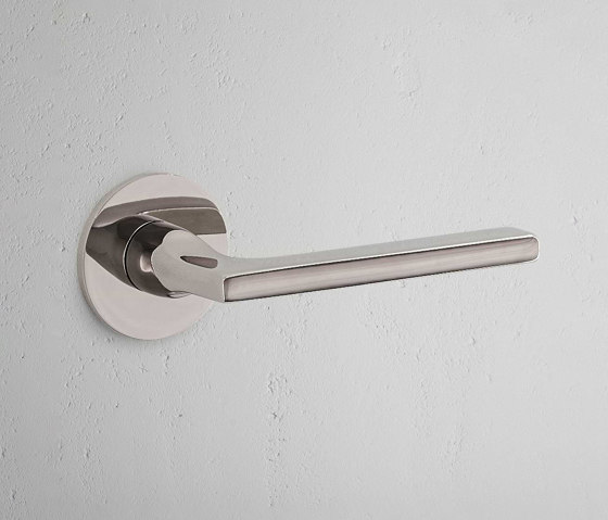 Clayton Flush Rose Fixed Door Handle | Lever handles | Corston Architectural Detail