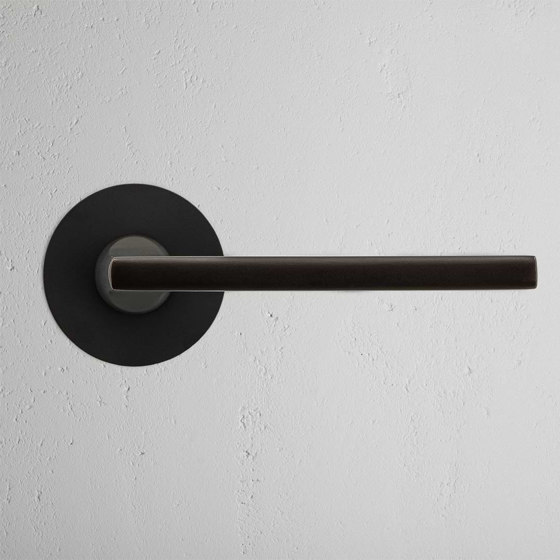 Clayton Flush Rose Sprung Door Handle | Lever handles | Corston Architectural Detail