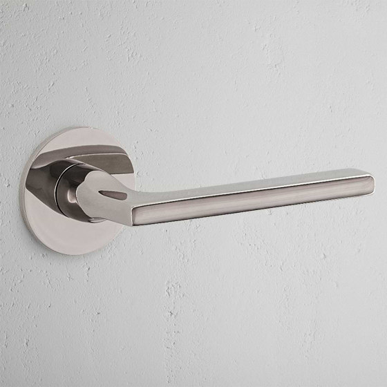 Clayton Flush Rose Sprung Door Handle | Lever handles | Corston Architectural Detail