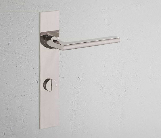 Clayton Long Plate Sprung Door Handle & Thumbturn | Lever handles | Corston Architectural Detail