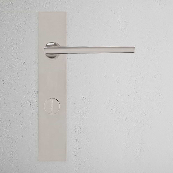 Clayton Long Plate Sprung Door Handle & Thumbturn | Lever handles | Corston Architectural Detail