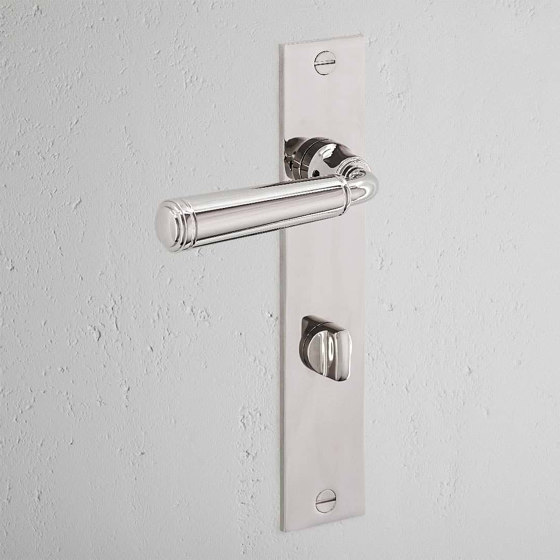 Digby Long Plate Sprung Door Handle & Thumbturn | Lever handles | Corston Architectural Detail