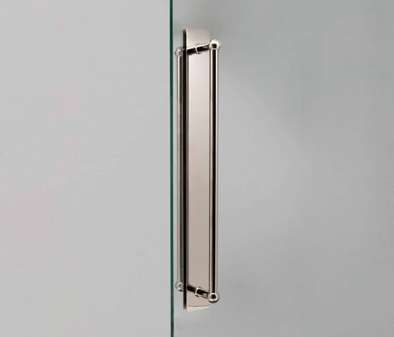 Harper Double Pull Handle with Plate 500mm | Pull handles | Corston Architectural Detail