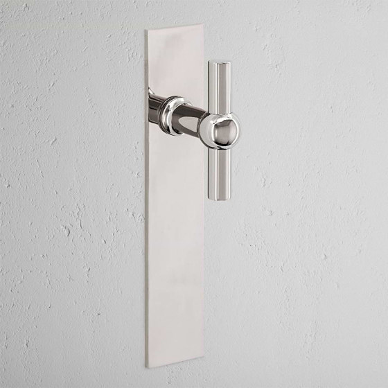 Harper T-Bar Long Plate Fixed Door Handle | Knob handles | Corston Architectural Detail