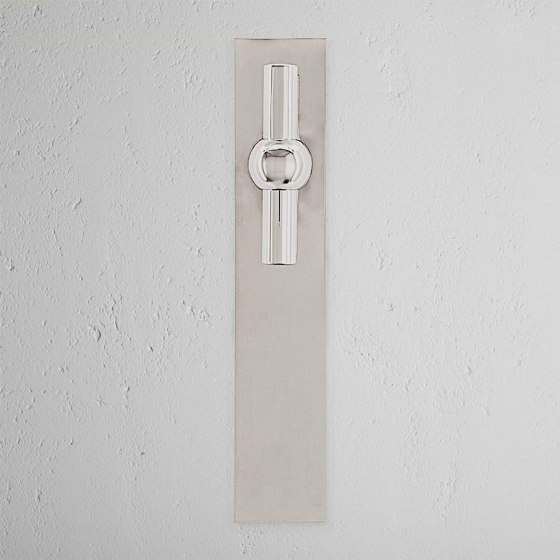 Harper T-Bar Long Plate Fixed Door Handle | Knob handles | Corston Architectural Detail