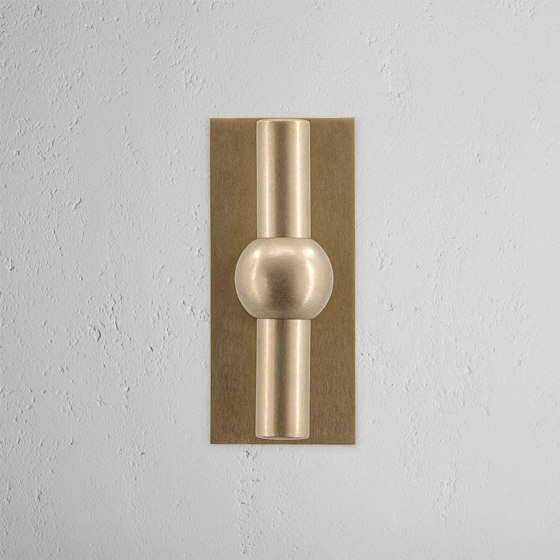 Harper T-Bar Short Plate Fixed Door Handle | Knob handles | Corston Architectural Detail